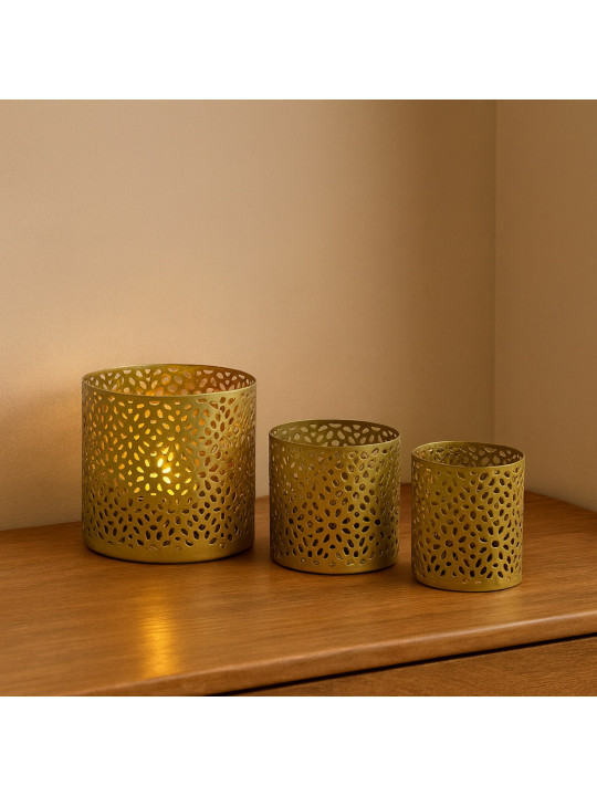 Մոմակալ KOOPMAN TEALIGHT HOLDER OF 3 SIZES (324342) (NB1422490)