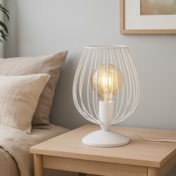 Lampshade SEVERNIY SVET VOSTORG 1-Р БЕЛЫЙ (4056)