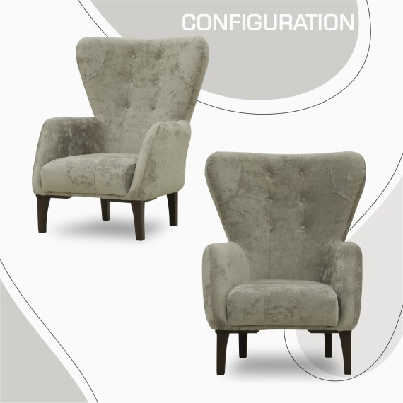 Armchair HOBEL CLARA 1 CAPPUCCINO MONACO 4 (1) 