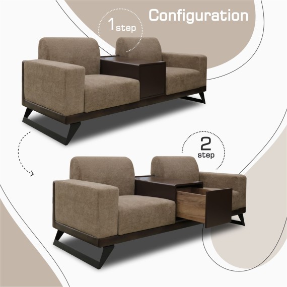Հավաքածու HOBEL RIO LUXE 3+2+1  CHOCOLATE PHANTOM 7/BROWN BELLA 5 (4) 