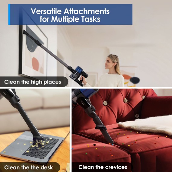 Vacuum cleaner wireless TINECO PURE ONE S30 PRO BLACK (VA210300RU)