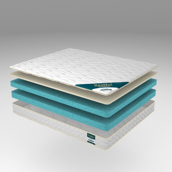 Беспружинный матрас RESTFUL FOAM MEMORY 90X200 comby 