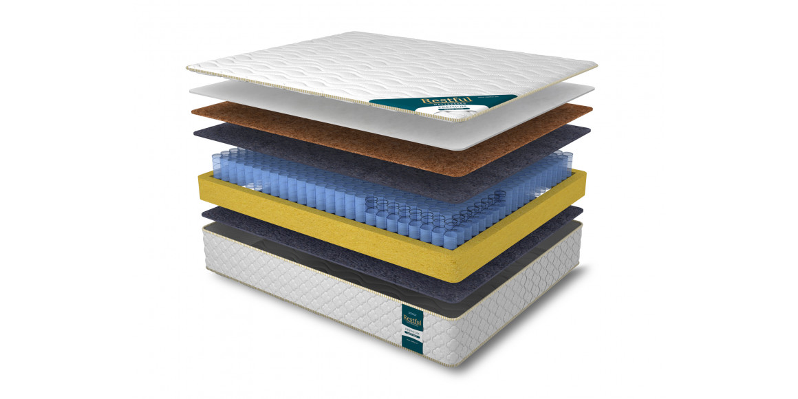 Pocket mattress RESTFUL PREMIUM HARD SIDE 80X170 