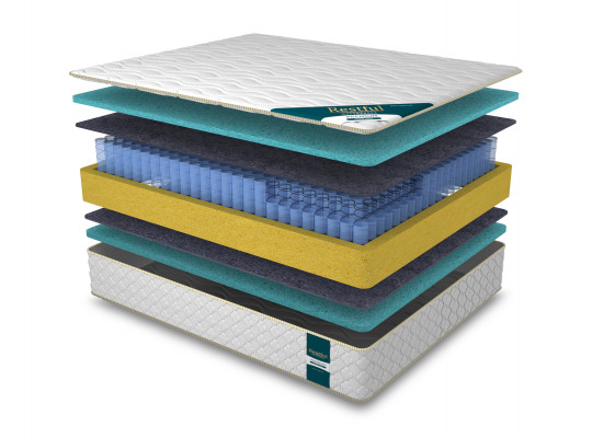 Pocket mattress RESTFUL PREMIUM PRIME HIGH 100X190 