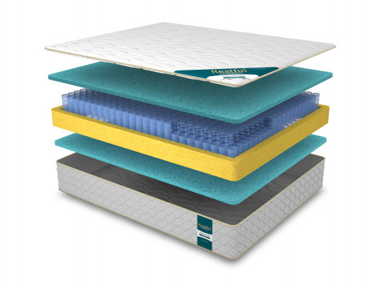 Pocket mattress RESTFUL PREMIUM PRIME 100X190 