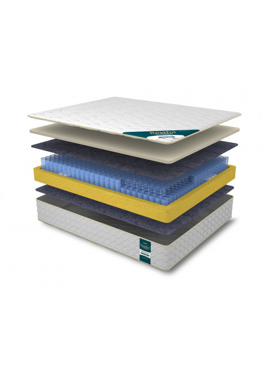 Pocket mattress RESTFUL PREMIUM SOFT SIDE 130X200 