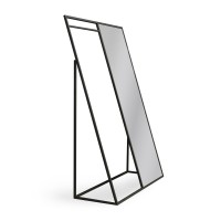 Вешалка HOBEL MIA HANGER BLACK METAL/MIRROR (1) 