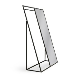 Coat rack HOBEL MIA HANGER BLACK METAL/MIRROR (1) 