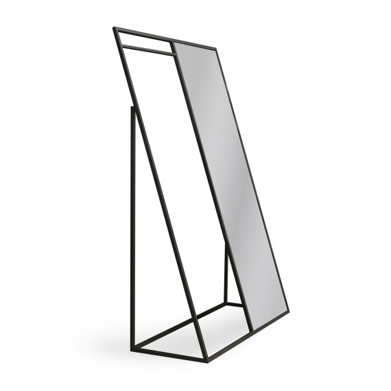Coat rack HOBEL MIA HANGER BLACK METAL/MIRROR (1) 