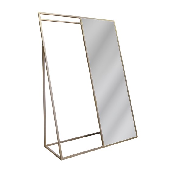 Coat rack HOBEL MIA HANGER GOLD METAL/MIRROR (1) 