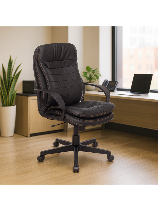 Գրասենյակային աթոռ BYUROKRAT T-9950/BLACK-PU 