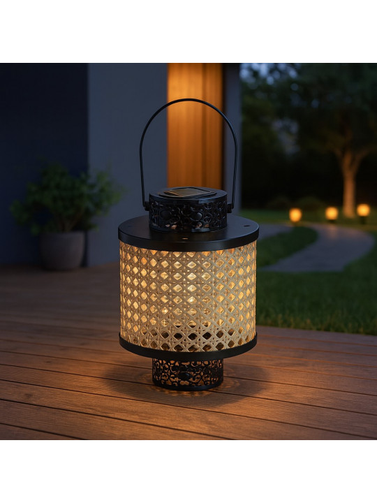 Դրսի լուսամփոփ KOOPMAN SOLAR LANTERN D17XH22CM (C46999510)