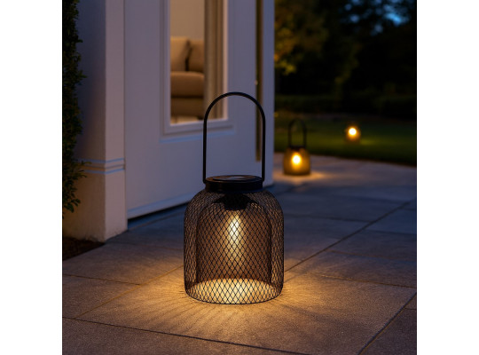 Наружный светильник KOOPMAN SOLAR LANTERN D22XH22CM (C46999590)