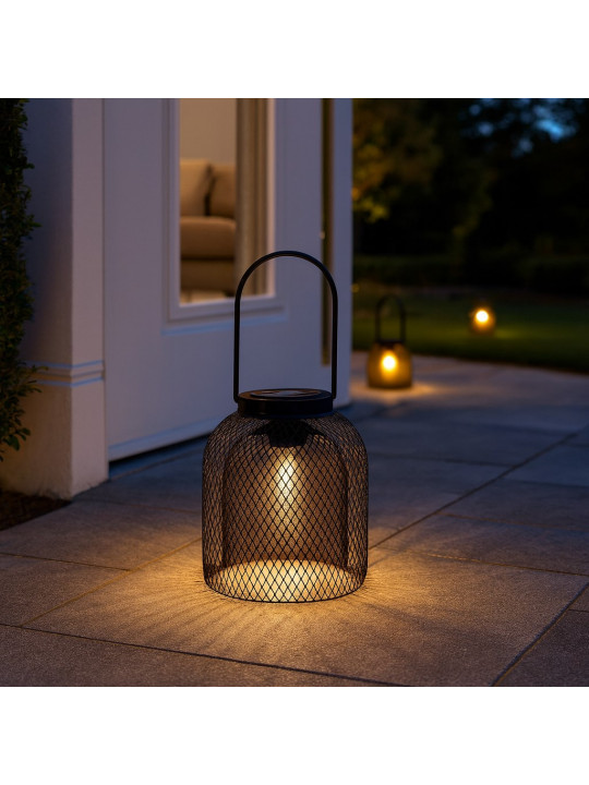 Наружный светильник KOOPMAN SOLAR LANTERN D22XH22CM (C46999590)