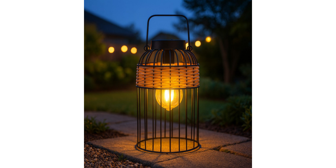 Դրսի լուսամփոփ KOOPMAN SOLAR LANTERN PP D16XH25CM (C46999580)