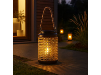 Outdoor lampshades KOOPMAN SOLAR LIGHT WITH HANDLE D15X23 (DX9300310)