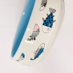Миска для корма JOY CERAMIC 350 ML BLUE (062775-307)