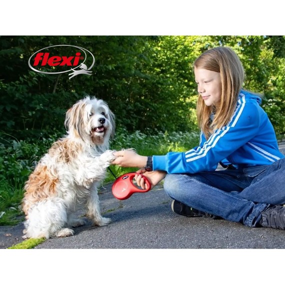 Аксессуары для животных FLEXI LEASH FOR DOGS 5M 15KG (023204-153)