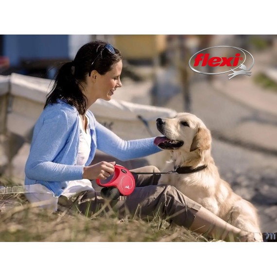 Аксессуары для животных FLEXI LEASH FOR DOGS 5M 15KG (023204-153)