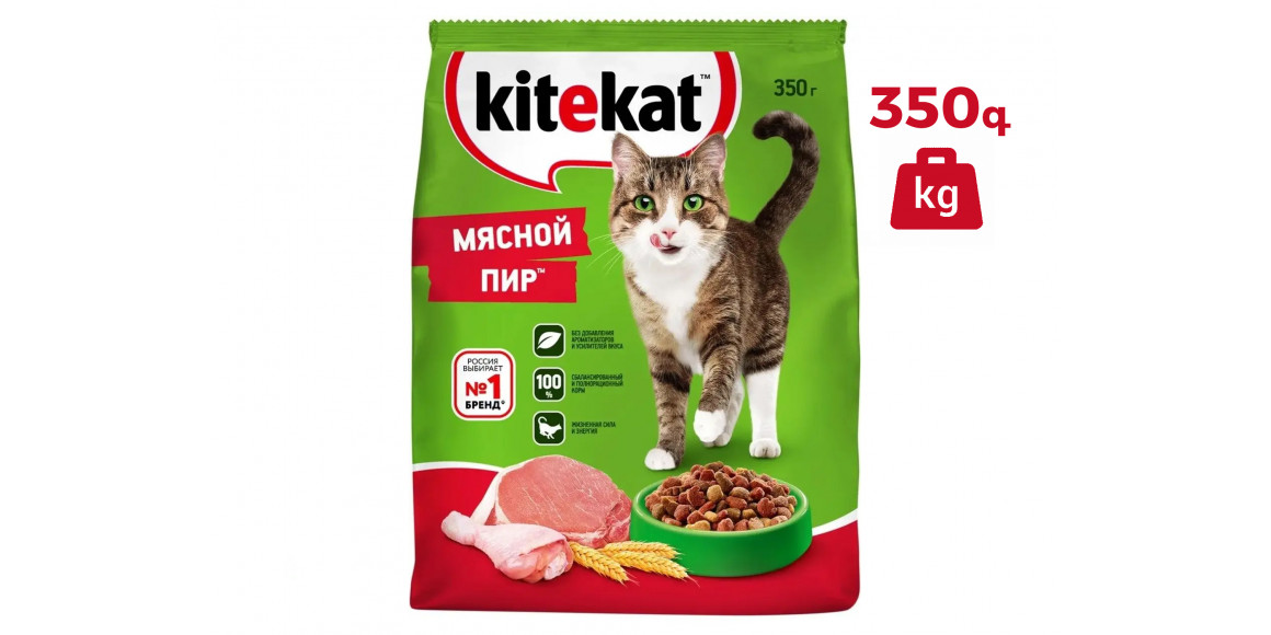 Pet food KITEKAT BEEF 350 GR 371166