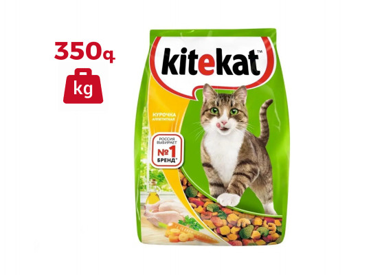 Корм для животных KITEKAT CHICKEN 350GR (371043) 