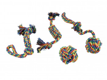 Pet toy HAPPY FUZZIES ROPES SET (003313-95)