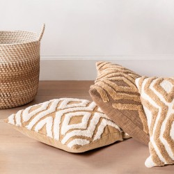 Pillow TISECO 3493IVORY SAHARA CONTRAST 45X45CM 