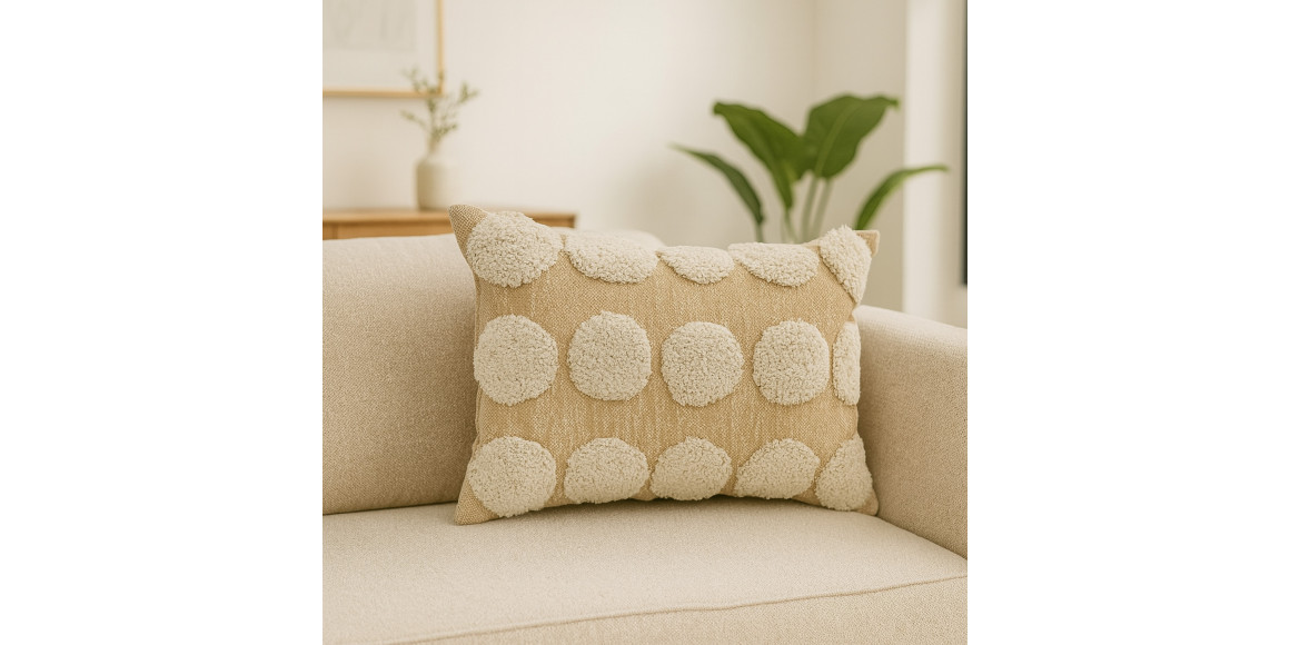 Բարձ KOOPMAN 40X60CM COTTON TUFTED (167819) (A35821910)