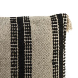 Աթոռի բարձիկ KOOPMAN 45X45CM BLACK STRIPE (A35850430)