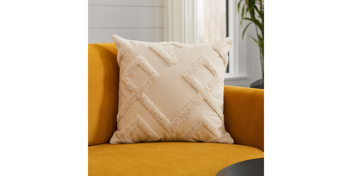 Pillow KOOPMAN 45X45CM COTTON 2ASS CL (A35940860)