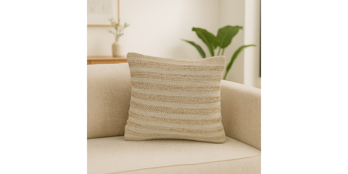 Pillow KOOPMAN 45X45CM COTTON JUTE 3A (A35822370)