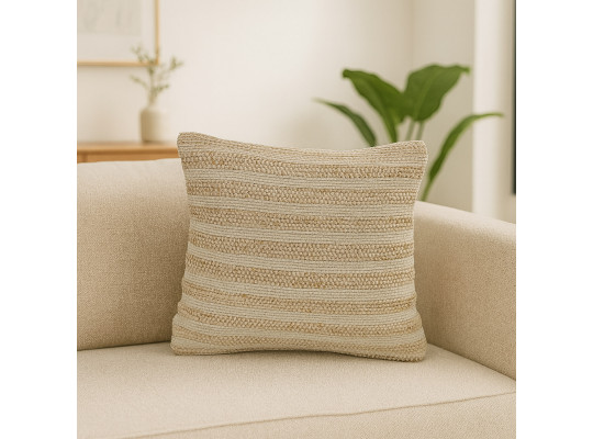 Բարձ KOOPMAN 45X45CM COTTON JUTE 3A (A35822370)