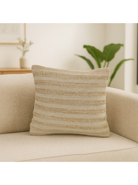 Բարձ KOOPMAN 45X45CM COTTON JUTE 3A (A35822370)