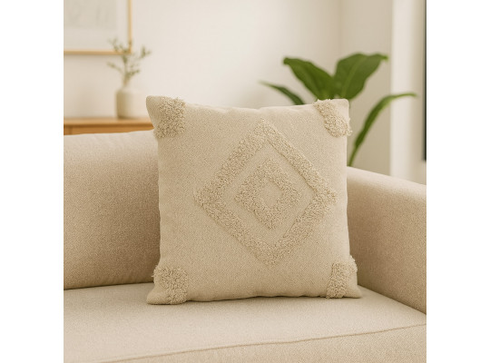 Բարձ KOOPMAN 45X45CM COTTON TUFTED (839436) (A35833000)