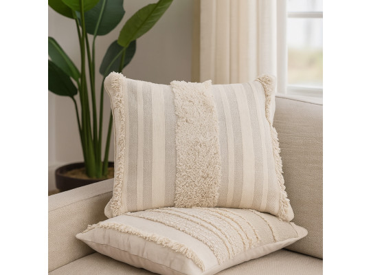 Բարձ KOOPMAN 45X45CM TASSELS 3ASS (A35850010)