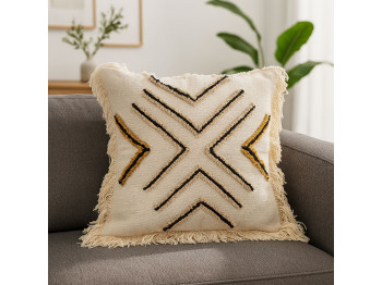 Подушка KOOPMAN 45X45CM WITH FRINGLES (541237) (A35940810)
