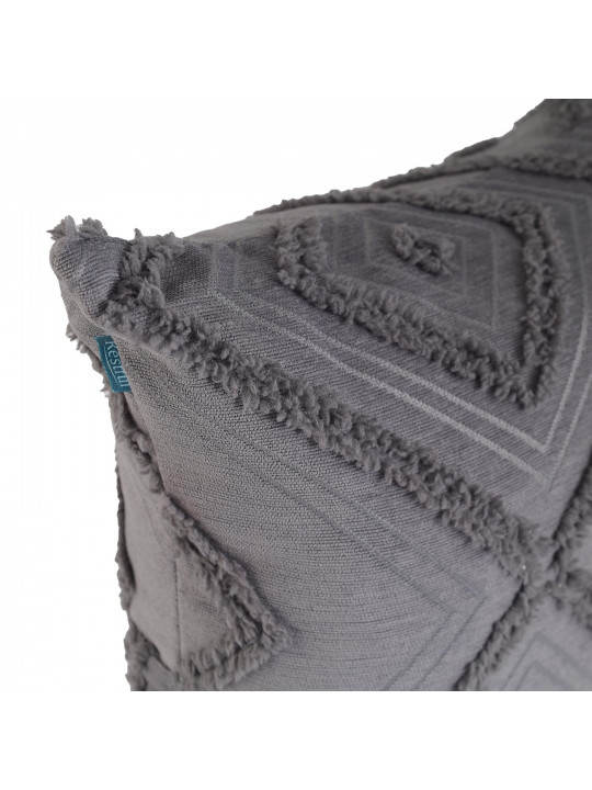 Pillow RESTFUL NAKI01 48X48 DARK GREY 