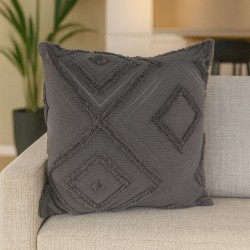 Pillow RESTFUL NAKI01 48X48 DARK GREY 