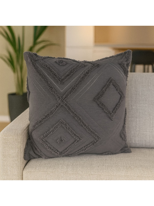 Подушка RESTFUL NAKI01 48X48 DARK GREY 