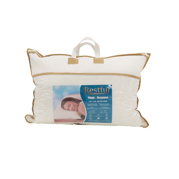 Подушка RESTFUL S 50X70 BM 1250 LIGHT CREAM 