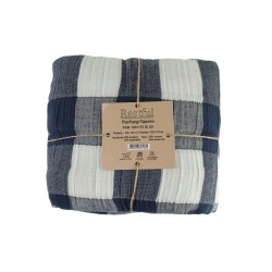 Plaid RESTFUL PKM 120X170 BLUE 