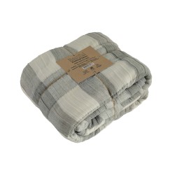 Plaid RESTFUL PKM 120X170 GREY 
