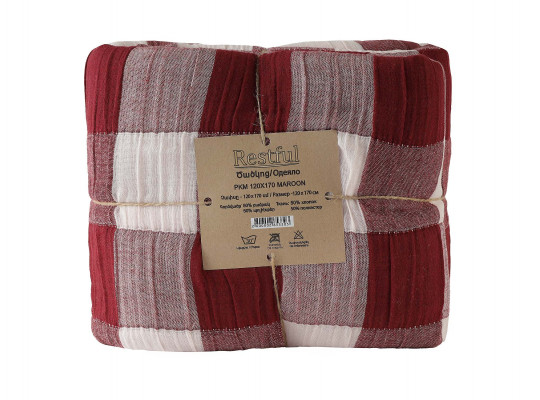 Plaid RESTFUL PKM 120X170 MAROON 