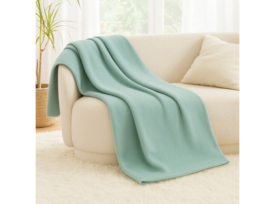 Ծածկոց KOOPMAN 125X150CM FLEECE GREEN (HZ1011750)