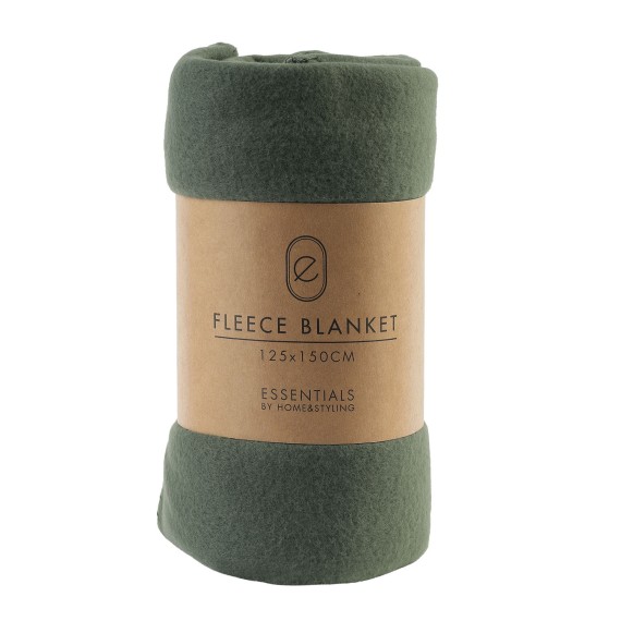 Плед KOOPMAN 125X150CM FLEECE GREEN (HZ1012440)