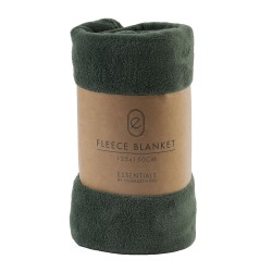 Plaid KOOPMAN 125X150CM FLEECE GREEN (HZ1012460)