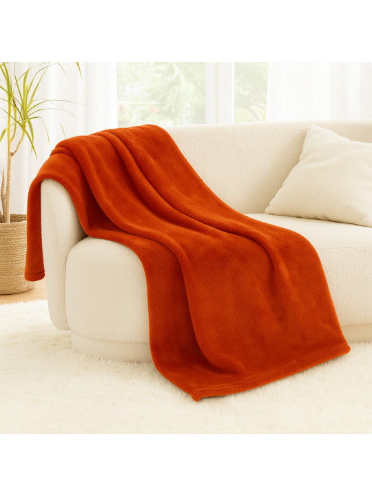 Ծածկոց KOOPMAN 125X150CM FLEECE TABAC (232562) (HZ1011850)