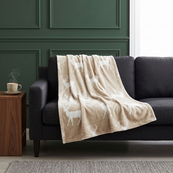 Плед KOOPMAN 200X150CM FLANNEL 3ASS (AAE823460)