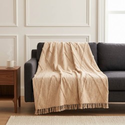 Plaid TISECO 3462SAND XXL SAHARA 250X260CM 