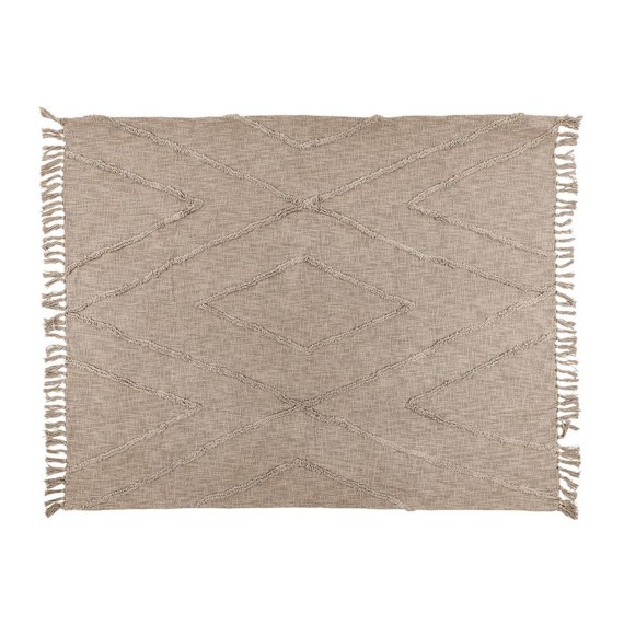 Plaid TISECO 3462TAUPE XXL SAHARA 250X260CM 